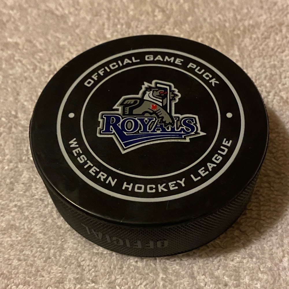 Victoria Royals WHL Hockey Puck